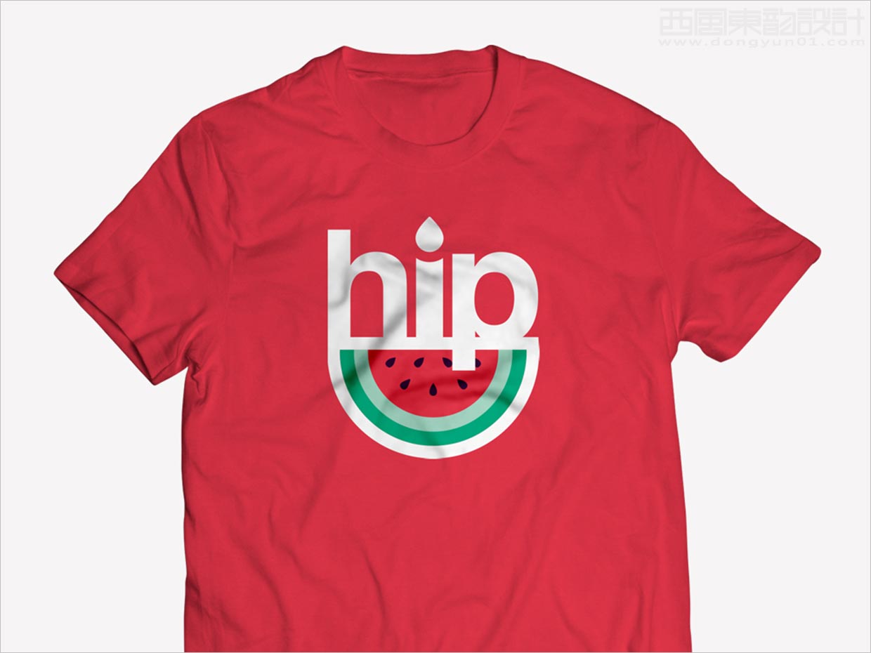 墨西哥hip水果味天然水T恤衫设计