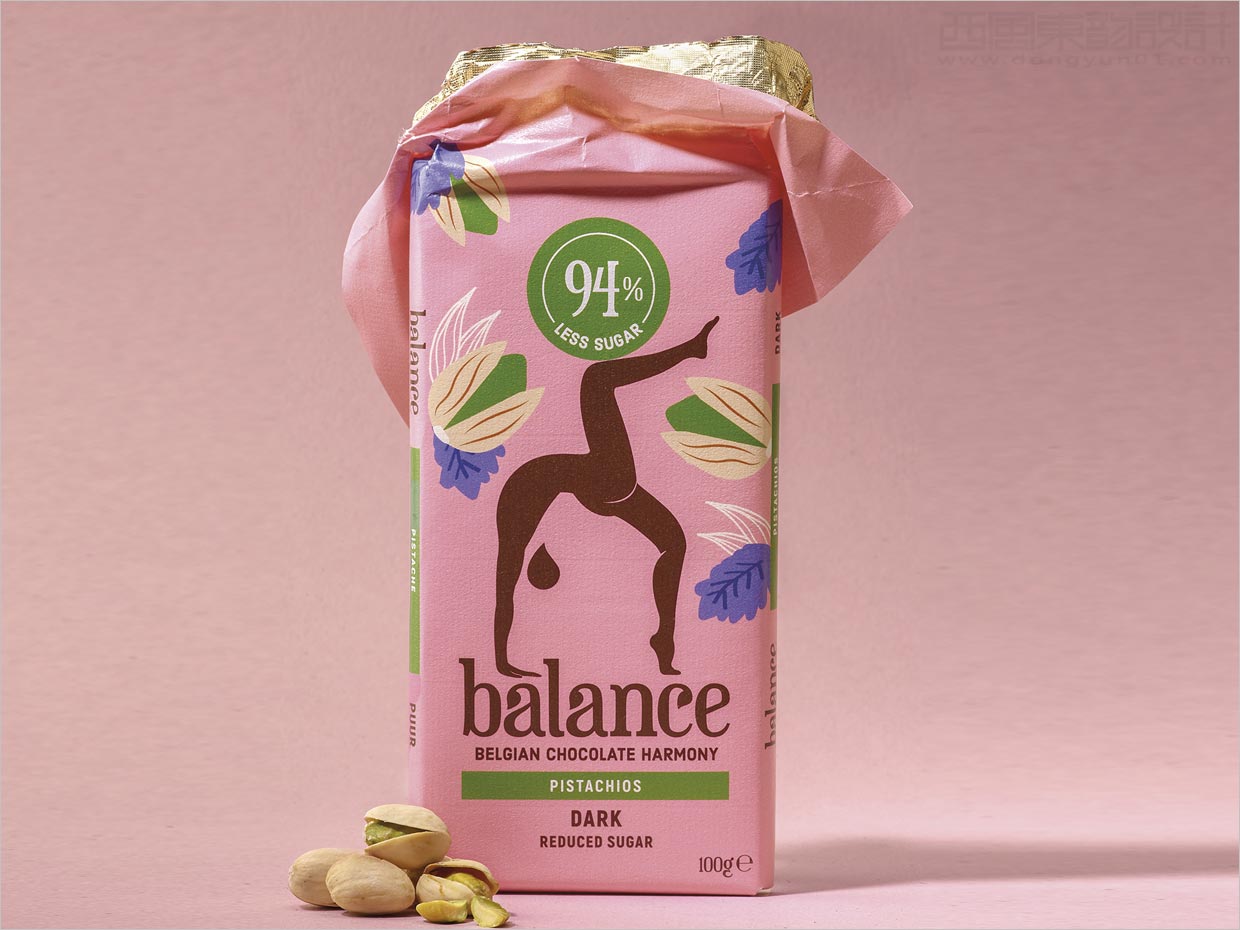 比利时Balance巧克力休闲食品包装设计