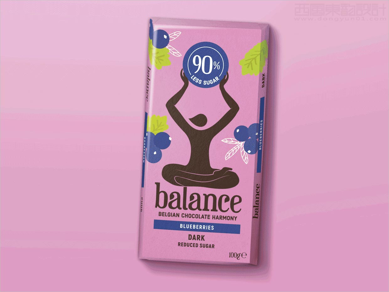 比利时Balance巧克力休闲食品包装设计