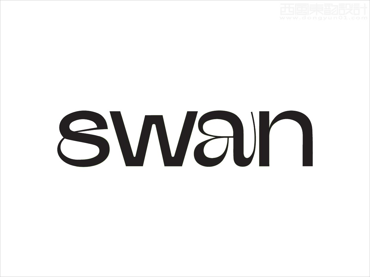 Swan天然苏打水品牌logo设计