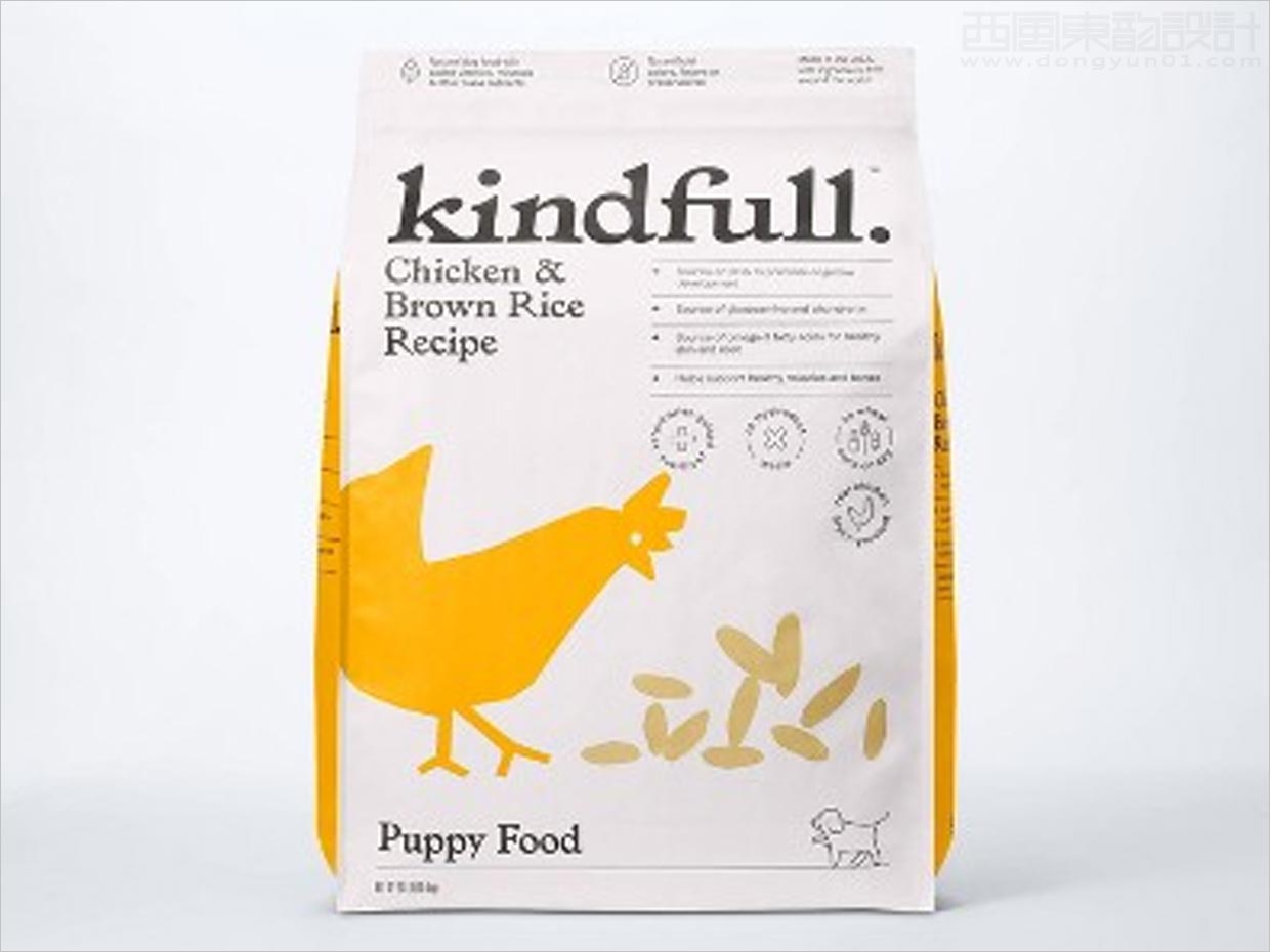 美国Kindfull狗粮猫粮宠物食品包装设计