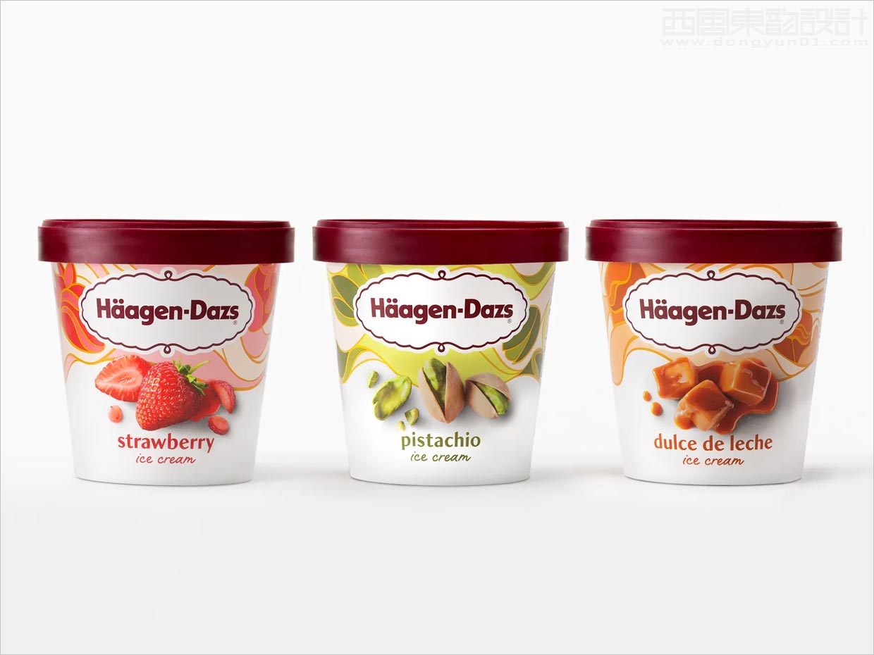 美国哈根达斯冰淇淋包装设计