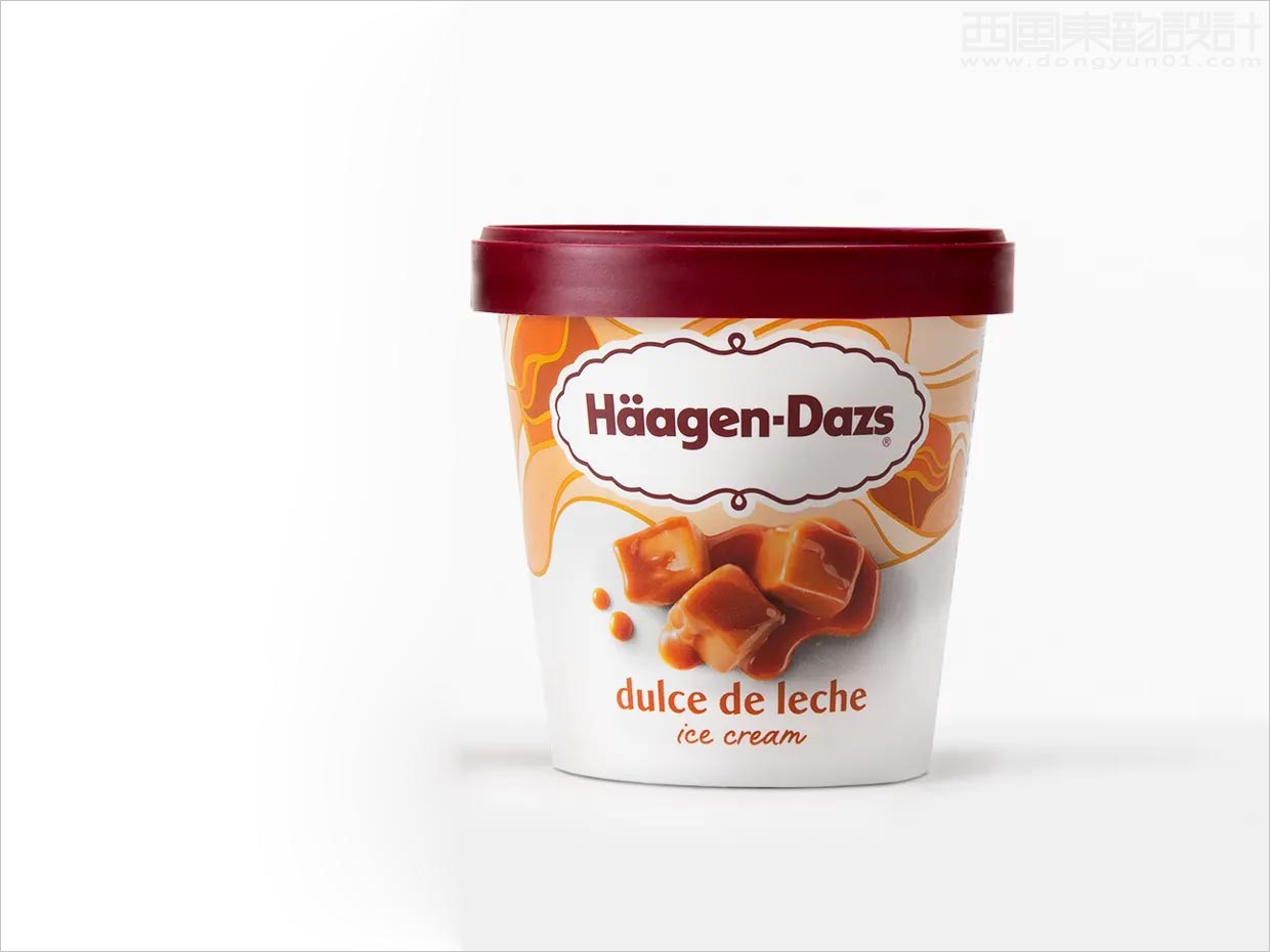 美国哈根达斯冰淇淋包装更新设计