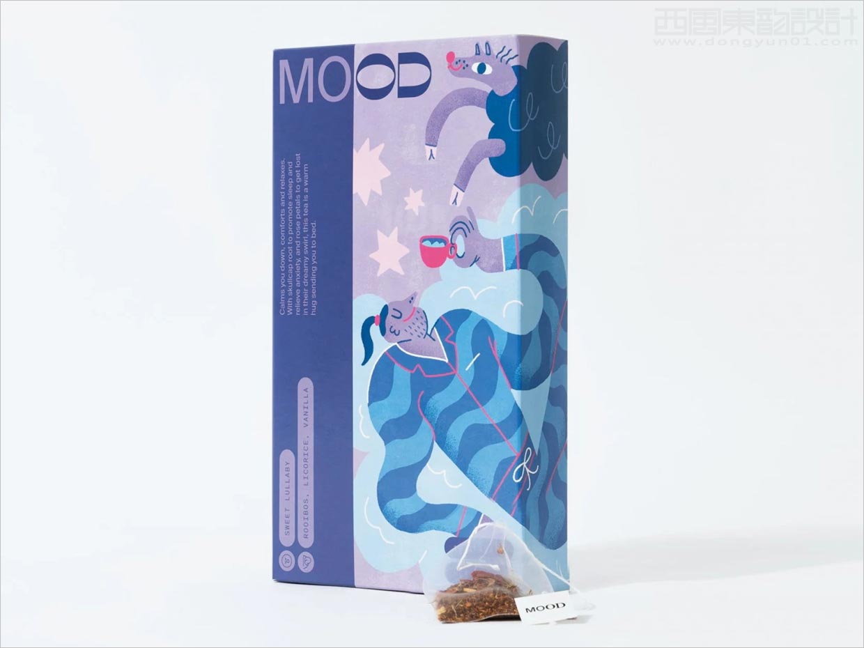 澳大利亚Mood袋泡茶饮料包装设计