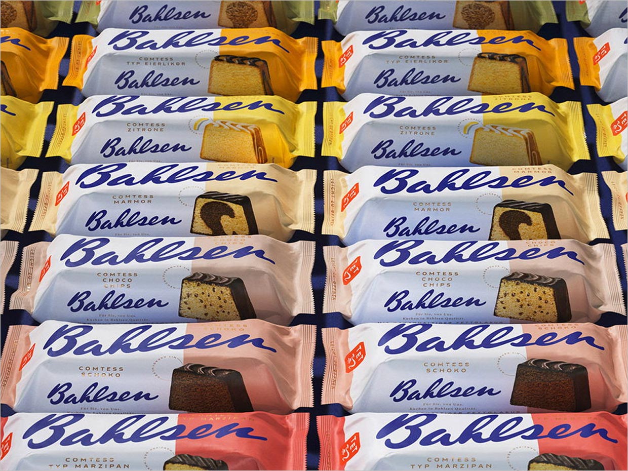 德国Bahlsen饼干快消食品包装设计