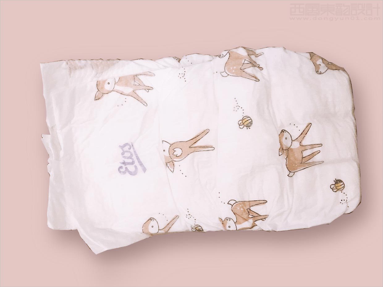 轻松又精致的荷兰Etos婴儿纸尿裤包装设计之实物照片