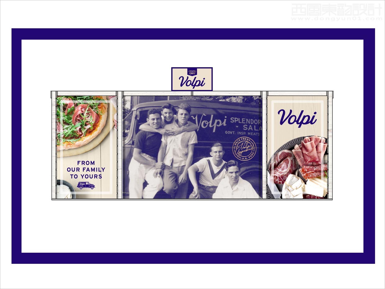 美国Volpi Foods肉类食品海报设计