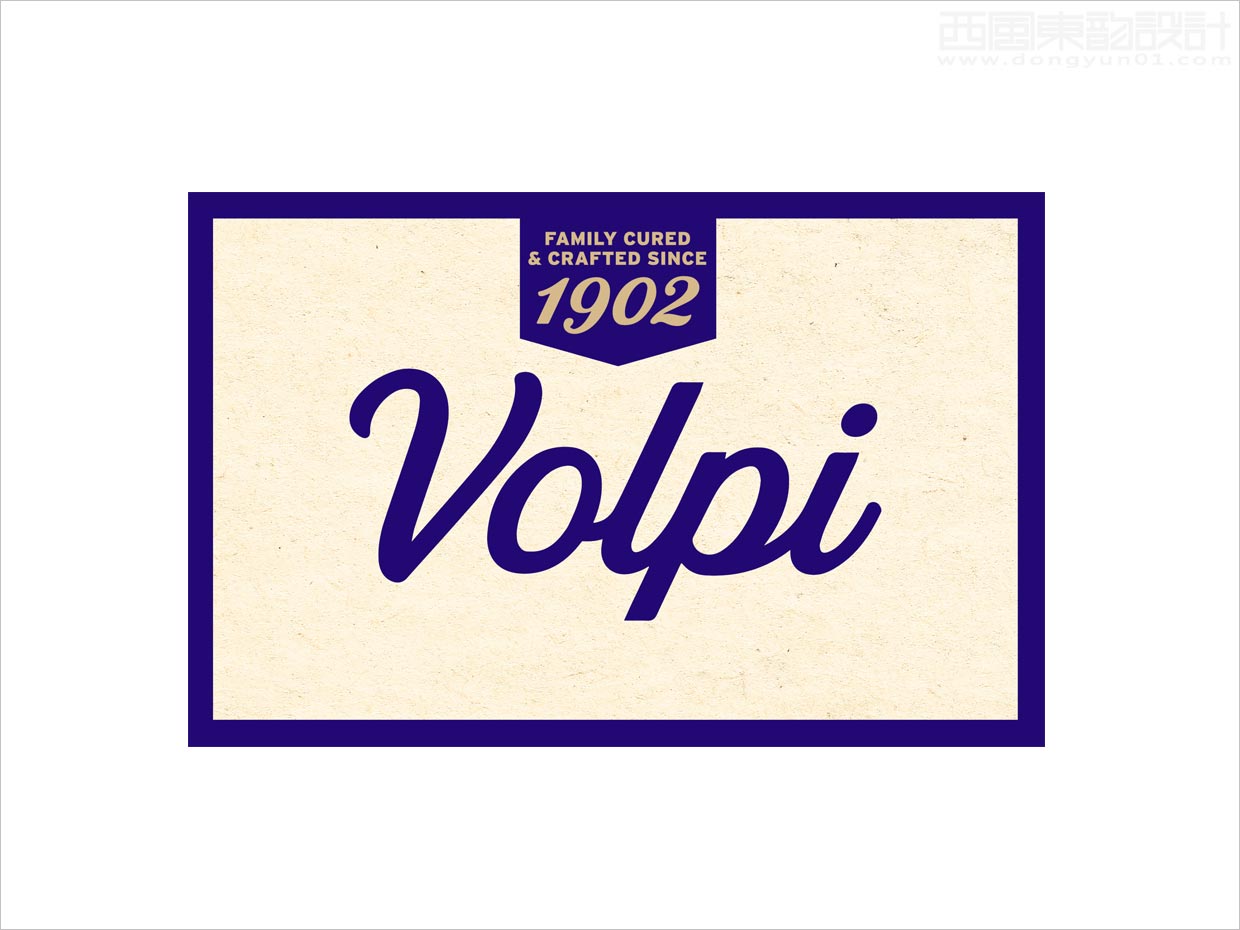美国Volpi Foods肉类食品品牌logo设计