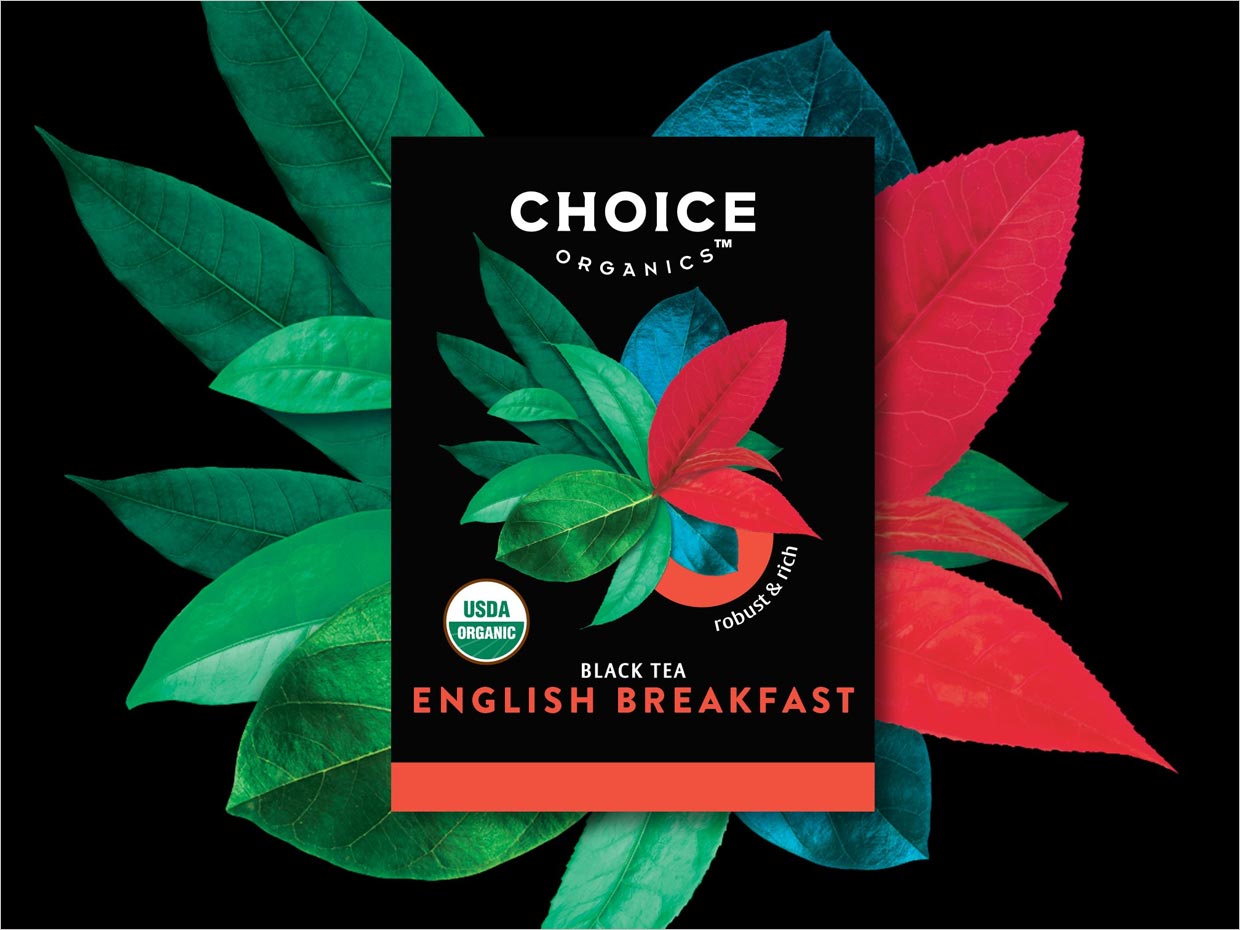 美国Choice Organics Teas有机茶叶饮料包装设计