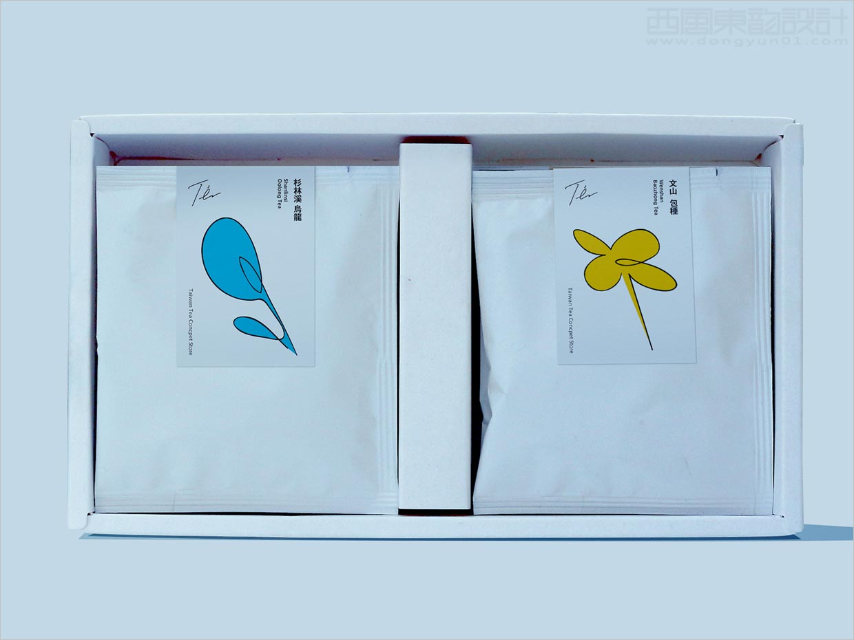 现代风格的台湾Te茶叶包装设计之内部展示