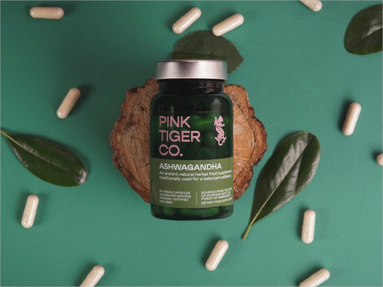 印度Pink Tiger保健食品包装设计之实物照片
