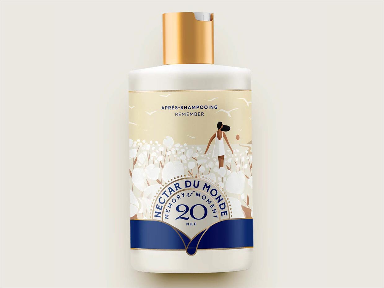 Nectar du Monde洗发水日化用品包装设计