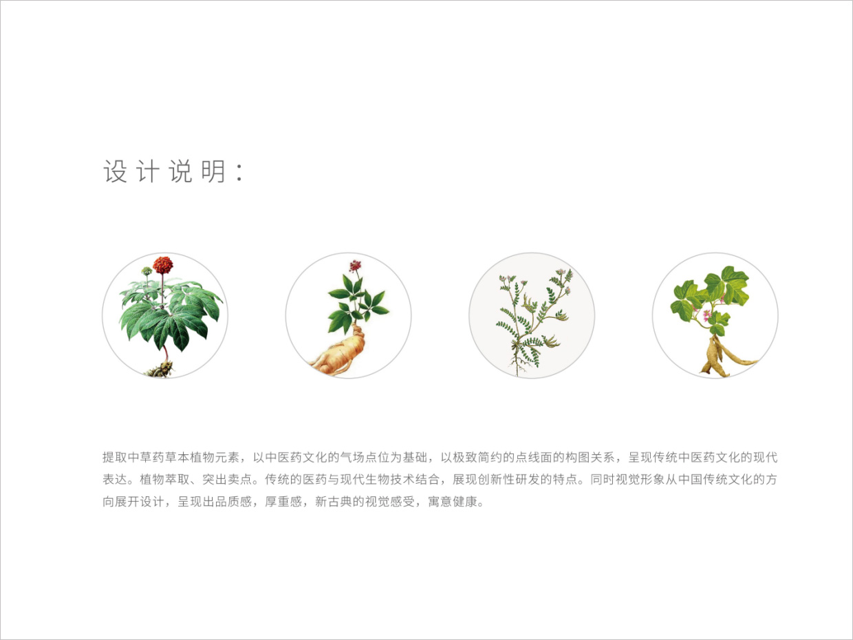 先声药业气血康口服液包装设计之设计说明
