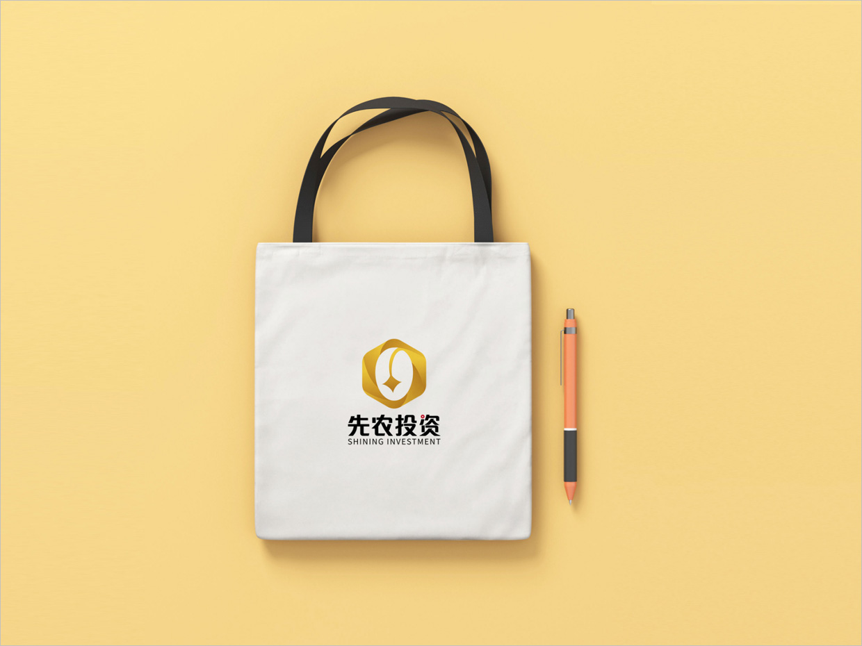 北京先农投资管理公司logo设计之应用效果