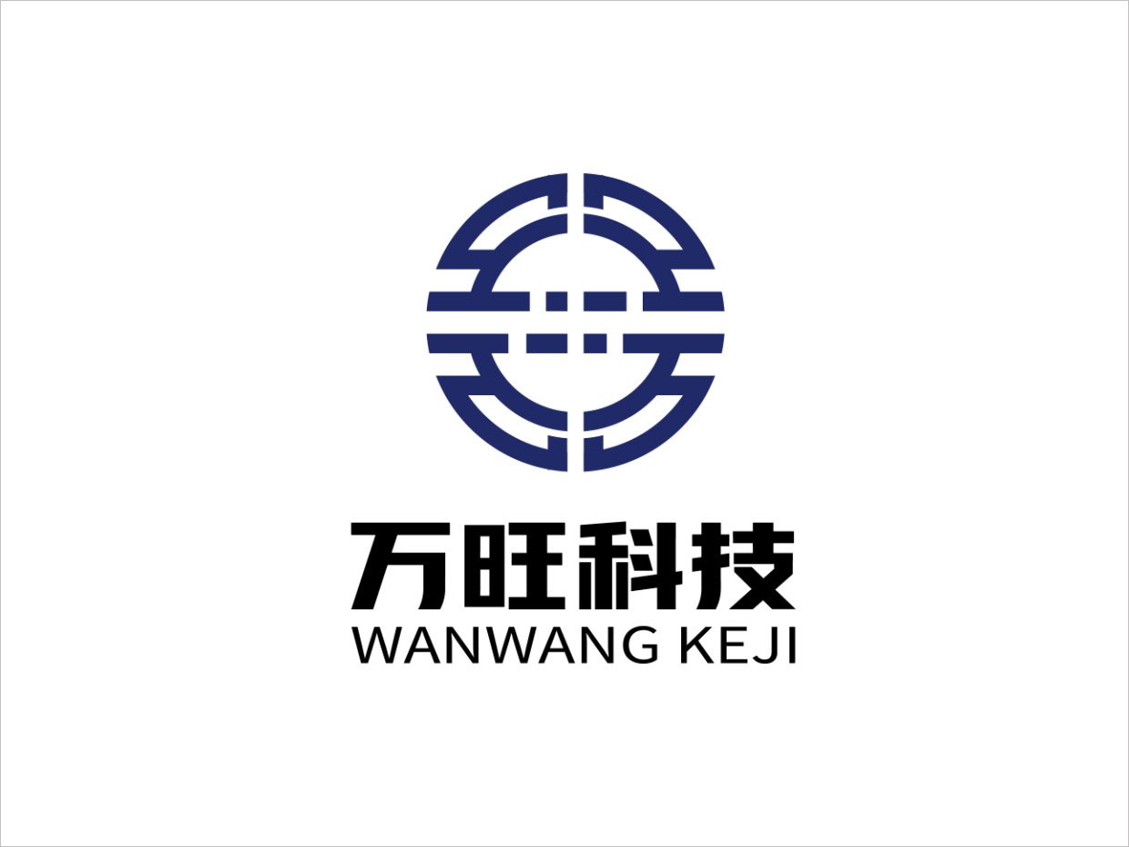 北京万旺科技公司logo设计
